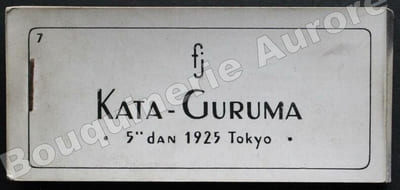 7. Kata-Guruma.5" dan 1925 Tokyo