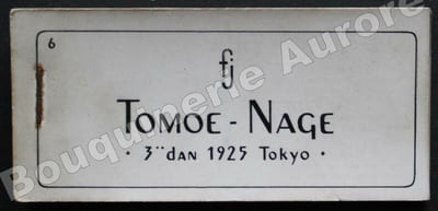 6. Tomoe-Nage.3" dan 1925 Tokyo.
