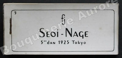 5. Seoi-Nage.5" dan 1925 Tokyo.
