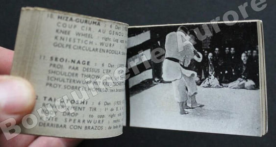 4. Tai-Otoshi.3" dan 1925 Tokyo.