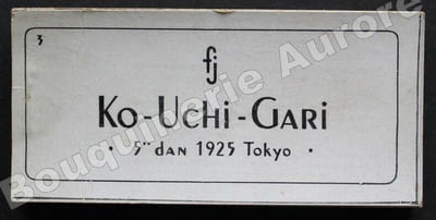 3. Ko-Uchi-Gari.5" dan 1925 Tokyo.