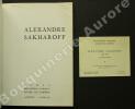 Alexandre Sakharoff 1886-1963.. [Catalogue d'exposition - Alexandre Sakharoff] - Bibliothèque Nationale - Musée de l'Opéra.