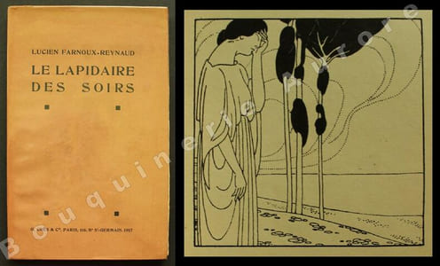 Le Lapidaire des soirs.Illustrations décoratives de André Domin.