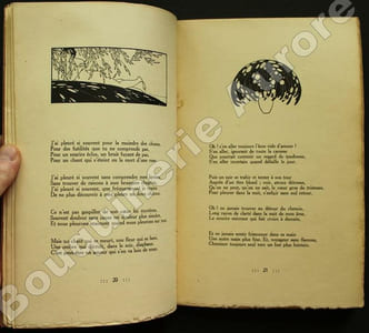 Le Lapidaire des soirs.Illustrations décoratives de André Domin.