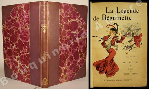La légende de Béguinette.100 dessins par René Préjelan - Préface de Pierre Veber.