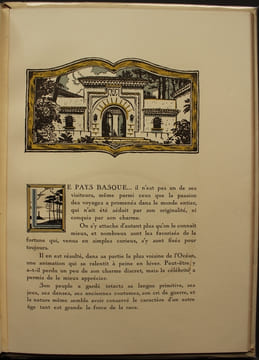 Biarritz Chiberta, le Golf, les Villas.. [Golf] - [DOBOUJINSKI (Mstislav)].