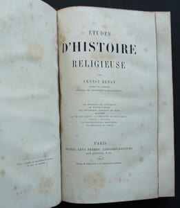 Etudes d'Histoire religieuse.