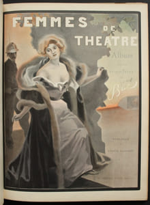Femmes de théâtre. Album absolument inédit. Prologue de Yvette Guilbert.