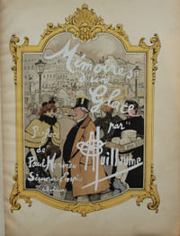 Mémoires d'une Glace. Album absolument inédit. Préface de Paul Hervieu.