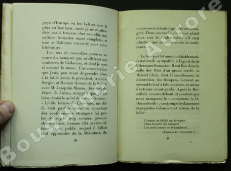 Caderno.Cahier orné de huit pointes sèches hors texte gravées par Mily Possoz.. [POSSOZ (Mily)] - LARBAUD (Valéry).