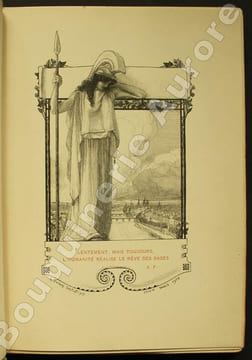 M. Anatole France et la pensée contemporaine. Etude décorée de quatorze compositions dont huit portraits du maître écrivain dessinées par ...