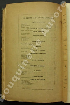 Le Fils de l'Arétin. Drame en quatre actes en vers dont un prologue par le Vicomte Henri de Bornier de l'Académie Française.. BORNIER (Henri de).