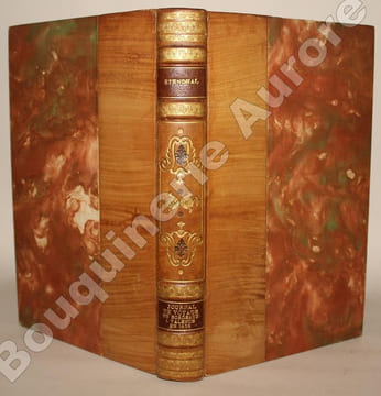 Journal de voyage de Bordeaux à Valence en 1838 publié avec une introduction et des notes par Louis Royer.. STENDHAL.