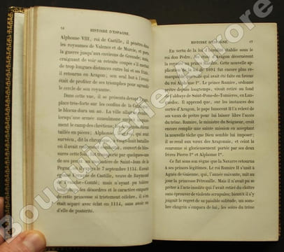 Histoire d'Espagne. Nouvelle édition.Suivi de :Histoire des Révolutions de Portugal.. HAMEL (Comte Victor du) - VERTOT (Abbé de).