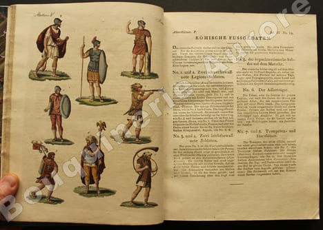 Bilderbuch für Kinder  Porte-Feuille des Enfans. Mélange intéressant dAnimaux, Plantes, Fleurs, Fruits, Minéraux, Costumes, Antiquités et autres ...