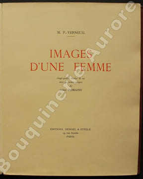 Images d'une Femme. Vingt-quatre Etudes de Nu avec un avant-propos de Jules Romains.. [PHOTOGRAPHIE - NU] - PILLARD VERNEUIL (Maurice).