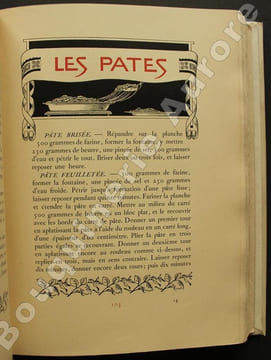 Régime végétalien utilisant les graisses animales. Recettes de cuisine.. [BELLERY-DESFONTAINES (Henri) et RAPIN (H.)] - COQUELET et TISSIER ...