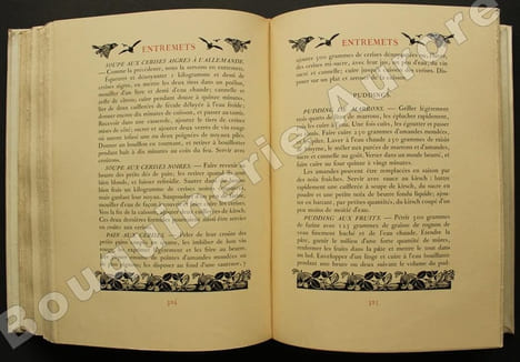Régime végétalien utilisant les graisses animales. Recettes de cuisine.. [BELLERY-DESFONTAINES (Henri) et RAPIN (H.)] - COQUELET et TISSIER ...