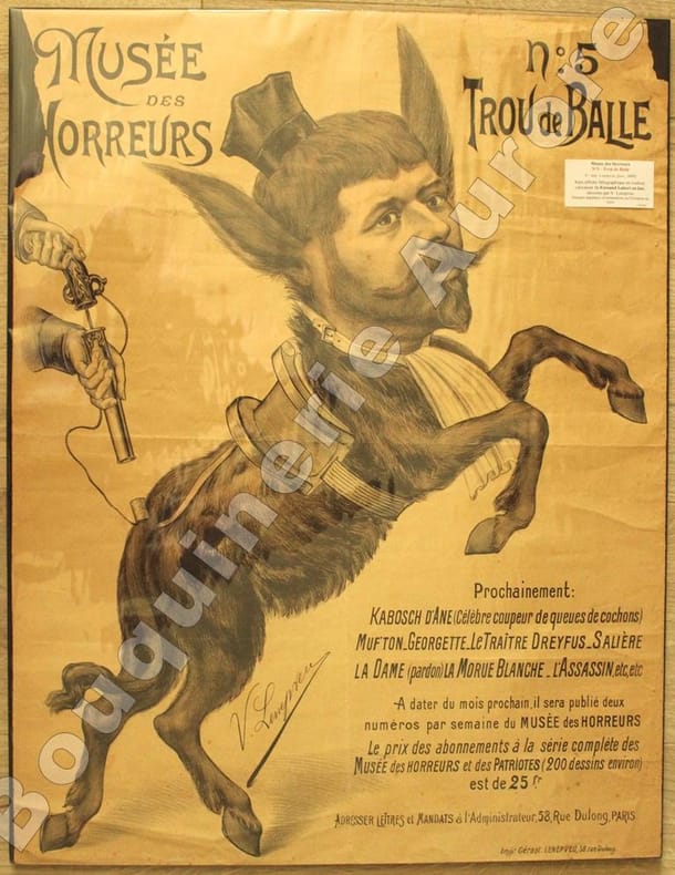 Le Musée des Horreurs N°5  Trou de Balle.. LENEPVEU (Victor).