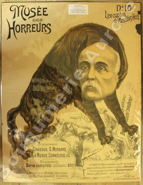 Le Mus&eacute;e des Horreurs N&deg;10  L'ex-copain de Corn&eacute;lius Herz.. LENEPVEU (Victor).