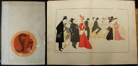 Album N°12 dit "Album Maxims".. SEM (Georges Goursat, dit).
