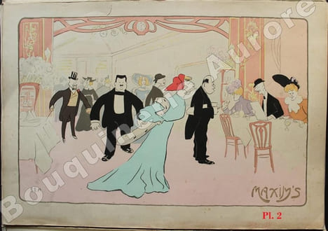 Album N°12 dit "Album Maxims".. SEM (Georges Goursat, dit).