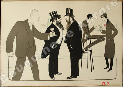 Album N°12 dit "Album Maxims".. SEM (Georges Goursat, dit).