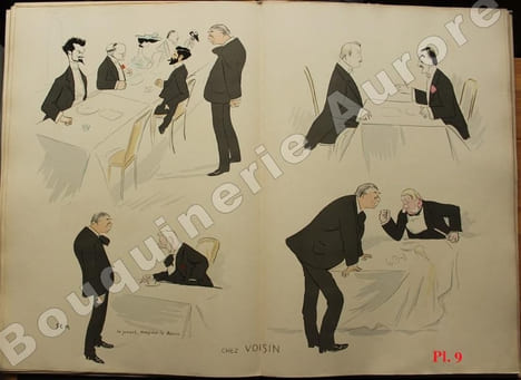 Album N°12 dit "Album Maxims".. SEM (Georges Goursat, dit).