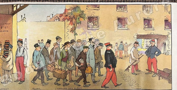 Nos Troupiers - Les premiers jours à la caserne.