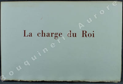La Charge du roi. 
