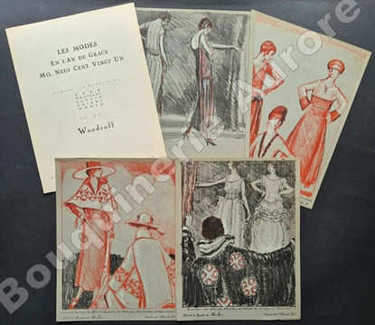 La Gazette du Bon Ton - Art - Modes & Frivolités - Lucien Vogel, Directeur. N°3 - 1921 - 4e année. (NUMERO COMPLET).. [WOODRUFF - MOURGUE - BRISSAUD ...