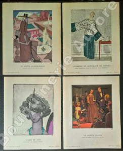 La Gazette du Bon Ton - Art - Modes & Frivolités - Lucien Vogel, Directeur. N°1 - 1922 - 5e année. (NUMERO COMPLET).