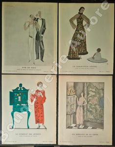 La Gazette du Bon Ton - Art - Modes & Frivolités - Lucien Vogel, Directeur. N°1 - 1922 - 5e année. (NUMERO COMPLET).