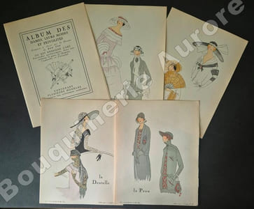 La Gazette du Bon Ton - Art - Modes & Frivolités - Lucien Vogel, Directeur. N°1 - 1922 - 5e année. (NUMERO COMPLET).