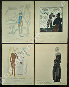 La Gazette du Bon Ton - Art - Modes & Frivolités - Lucien Vogel, Directeur. N°7 - 1922 - 5e année. (complet des 7 planches).