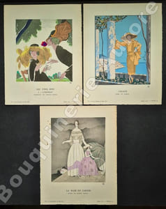 La Gazette du Bon Ton - Art - Modes & Frivolités - Lucien Vogel, Directeur. N°7 - 1922 - 5e année. (complet des 7 planches).