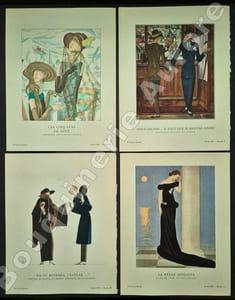 La Gazette du Bon Ton - Art - Modes & Frivolités - Lucien Vogel, Directeur. N°8 - 1922 - 5e année. (complet des 8 planches).