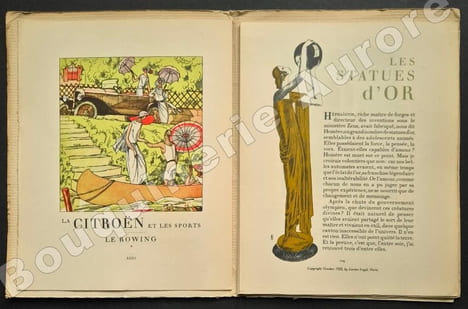 La Gazette du Bon Ton - Art - Modes & Frivolités - Lucien Vogel, Directeur. N°8 - 1922 - 5e année. (complet des 8 planches).. [MOURGUE (Pierre) - ...