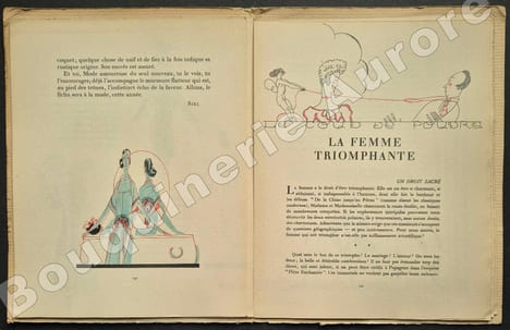 La Gazette du Bon Ton - Art - Modes & Frivolités - Lucien Vogel, Directeur. N°8 - 1922 - 5e année. (complet des 8 planches).. [MOURGUE (Pierre) - ...