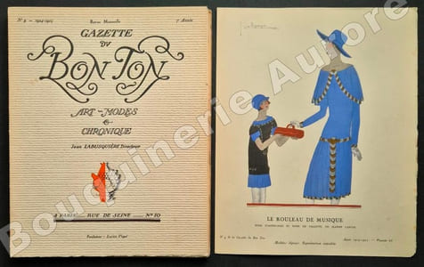 La Gazette du Bon Ton - Art - Modes & Chroniques - Jean Labusquière, Directeur. N°9 - 1924-1925, 7e Année. (Numéro complet).