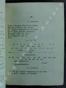 La Triloterie. Poèmes composés en 1918. Une gravure de Léopold Survage et un dessin en couleurs de F.T. 