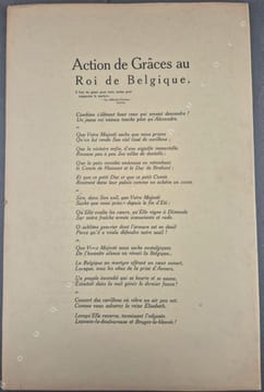 Le Mot, Paul IRIBE (Gérant).N°4 : 2 janvier 1915. "Le Kaiser Wilaine" - Couverture de Iribe.Exemplaire de l'édition de luxe sur Japon.. Paul IRIBE.