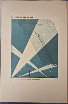 Le Mot, Paul IRIBE (Gérant).N°4 : 2 janvier 1915. "Le Kaiser Wilaine" - Couverture de Iribe.Exemplaire de l'édition de luxe sur Japon.. Paul IRIBE.