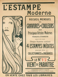 L'estampe moderne, recueil mensuel de gravures en couleurs.