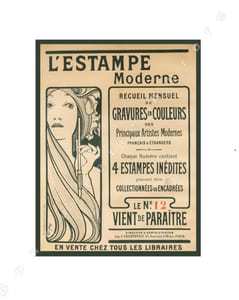 L'estampe moderne, recueil mensuel de gravures en couleurs.