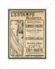 L'estampe moderne, recueil mensuel de gravures en couleurs.. Alphonse MUCHA (1860-1939).