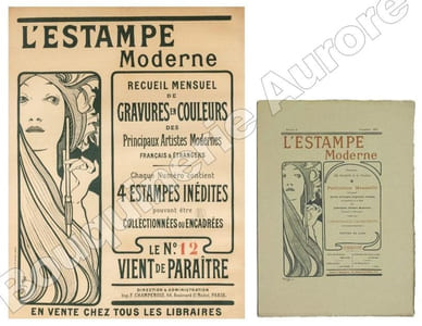 L'estampe moderne, recueil mensuel de gravures en couleurs.