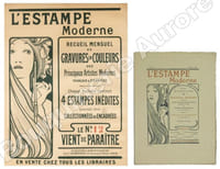 L'estampe moderne, recueil mensuel de gravures en couleurs.
