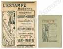 L'estampe moderne, recueil mensuel de gravures en couleurs.. Alphonse MUCHA (1860-1939).