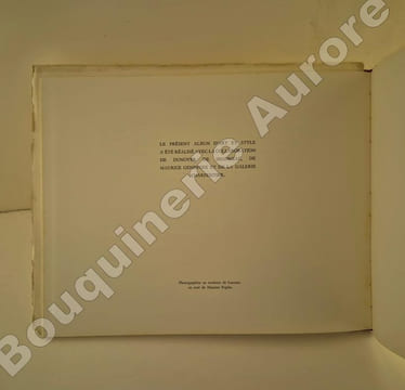 Dunoyer de Segonzac. Préface de Maurice Genevoix de lAcadémie Française.. [DUNOYER DE SEGONZAC (André)]. 